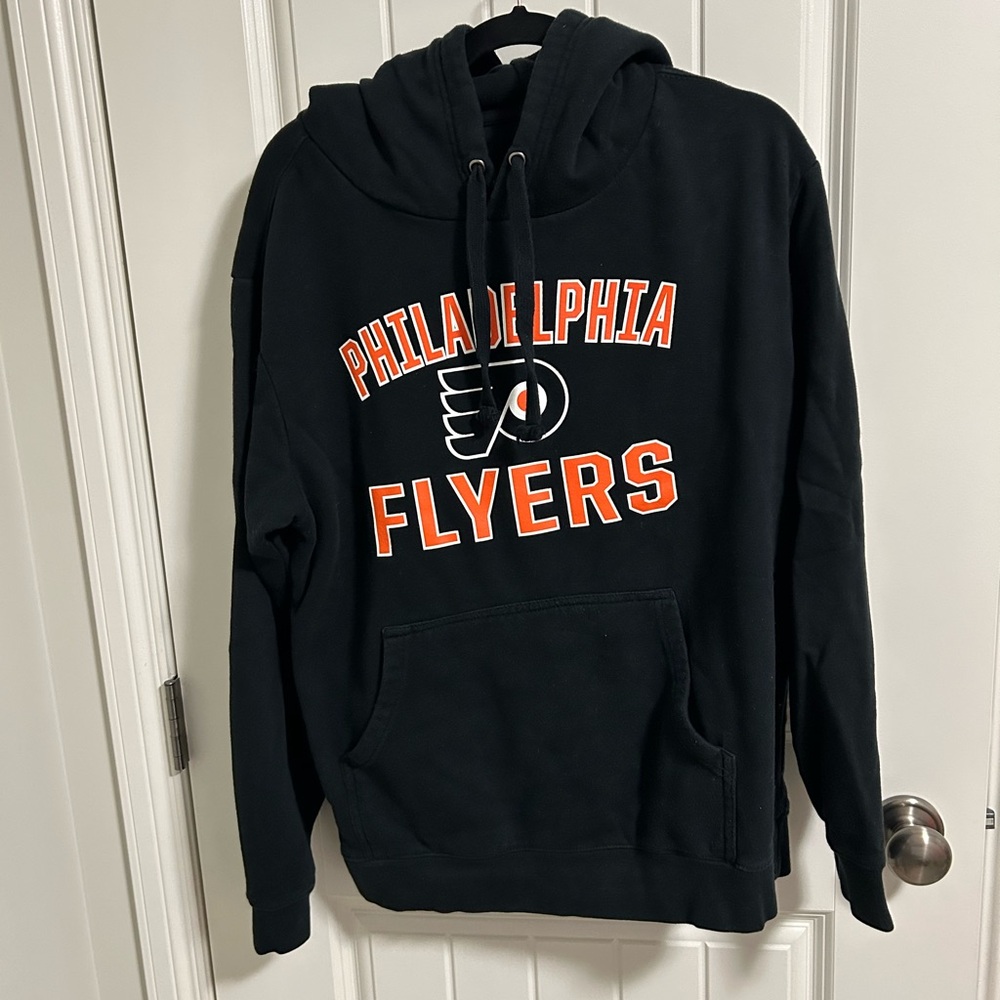 Fanatics Philadelphia Flyers Black and Orange Hoodie